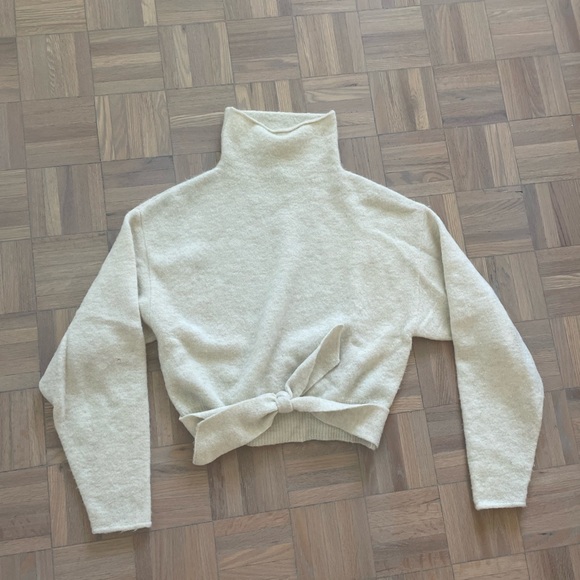 Wilfred Lorin Sweater in Light Birch / Cream - Picture 2 of 2